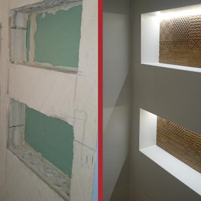 Wnęki z oświetleniem